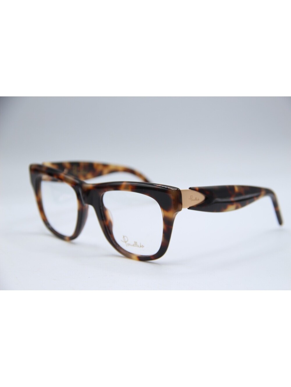 Pomellato Pm0019O 004 Leopard Print Authentic Eyeglasses 49-20-140
